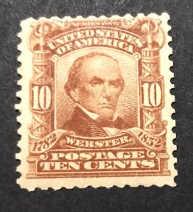 US Scott #307 F/VF Mint NH CV $150 / Price $90 ** FREE Shipping!!