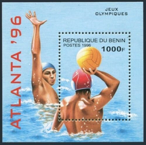 Benin 829-835,MNH.Mi 764-769,Bl.14. Olympics Atlanta-96.Diving,Tennis,Water polo 
