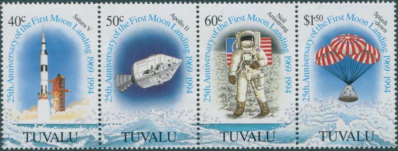 Tuvalu 1994 SG716-719 Moon Landing set MNH