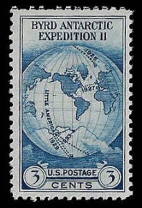 U.S. #753 MNH NGAI; 3c Byrd Expedition - Special Printing (1935)