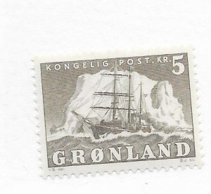 Greenland #38 MH CAT VALUE $3.00