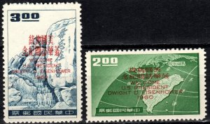 China  #1258-9 F-VF Unused  CV $3.85  (X788)