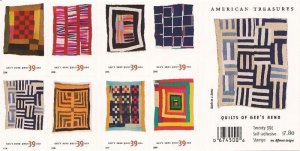 US Stamp 2006 Gee's Bend Quilts Booklet of 20 Stamps #4098b