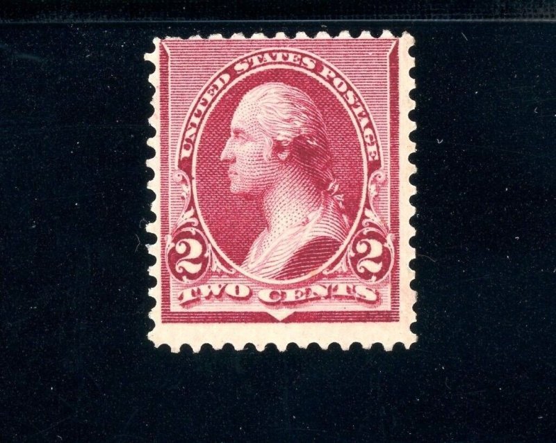 USAstamps Unused FVF US 1890 Regular Issue Washington Scott 219d ODG MNH