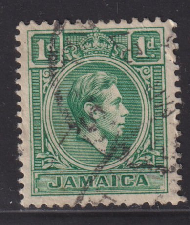 Jamaica 149 King George VI 1d 1951