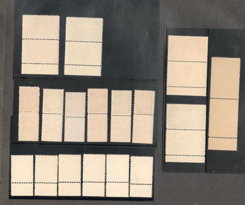 Israel Selection of Better Tab Sets #1/34 MNH!!!!!!!