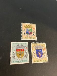 Cape Verde sc 308-310 MH+U
