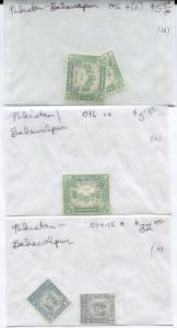 Pakistan Bahawalpur Collection - Mixed Condition Issues - Cat Value $148+