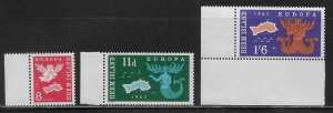 Great Britain Herm Island 1960 WRY World Refugee Year set MNH