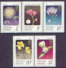 Pitcairn Islands 1973 Flowers perf set of 5 unmounted min...