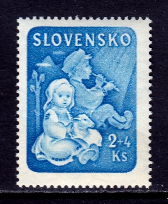 Slovakia - Scott #B27 - MNH - Crease - SCV $3.00