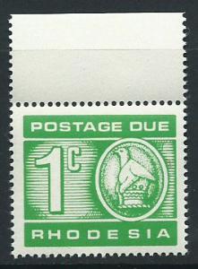 Rhodesia SG D18  MUH   Postage Due Margin Copy