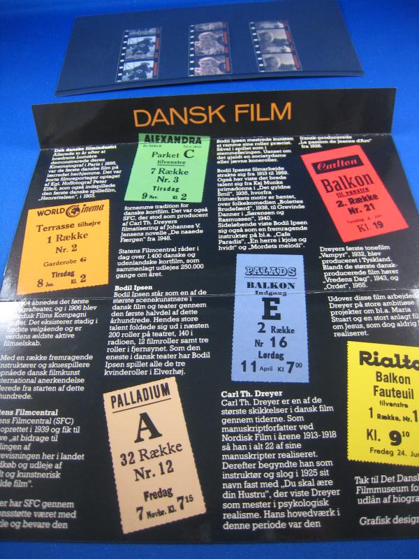 DENMARK 1989 FILM PRESENTATION PACK