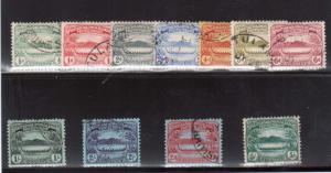 Solomon Islands #8 - #18 XF Used Set