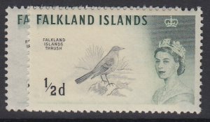 FALKLAND ISLANDS, Scott 128-128a, MLH