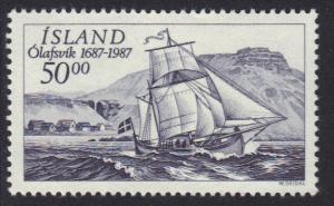 Iceland 1987  MNH Olafsvik trading station complete