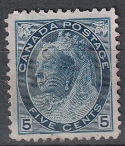 Canada SC# 79b Used, White Paper, Clean Back, V F  (~1844)