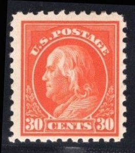 MOMEN: US STAMPS #439 30c P10 MINT OG H LOT #78492-15