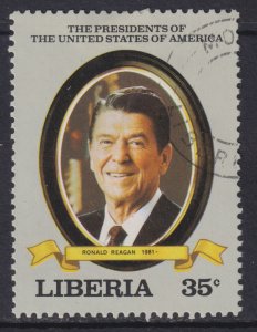 Liberia 940 American Presidents 1982
