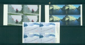 Norway - Sc# 1395a-7a. 2004 EUROPA. MNH Booklet Panes. $26.50.