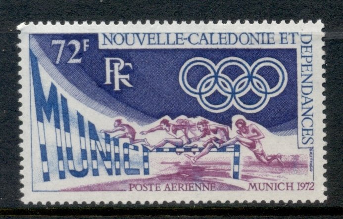 New Caledonia 1972 Summer Olympics Munich MUH