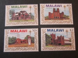 Malawi 1989 Sc 558-61 Christmas Religion set MNH