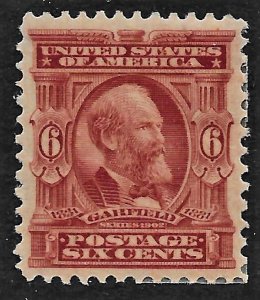 US 1902-03 Sc. #305 VF,  Original Gum, Hinge Remnants, Cat. Val. $60.00