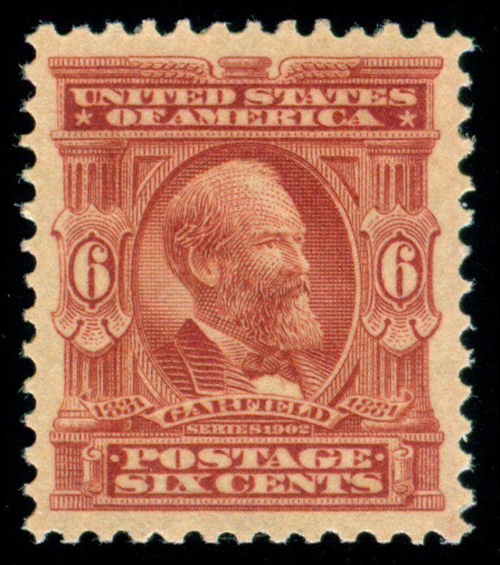 MOMEN: US STAMPS #305 MINT OG LH XF-SUP