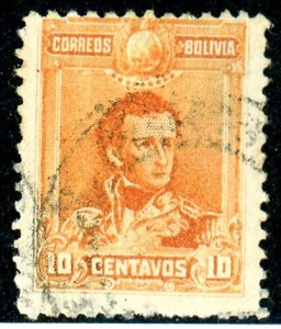 Bolivia, Scott #65, Used
