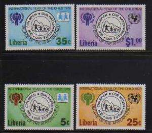 Liberia MNH sc# 832-5 IYC 10CV $2.40