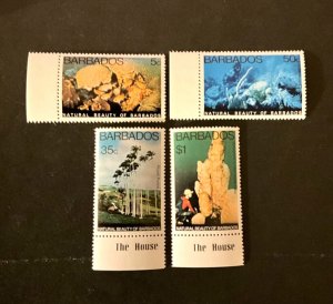 Stamps Barbados Scott #577-80 never hinged