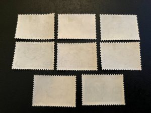 Hungary Scott B179-B186 Mint