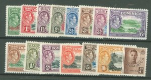 Dominica #97-111  Single (Complete Set) (King)