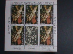 ST.THOMAS-1983 PASCOA'83-  PAITING BY PETER PAUL RUBENS-MNH S/S VERY FINE