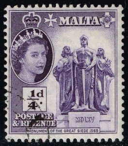 Malta #246 Monument of the Great Siege; Used