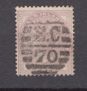 J27452 1881 great britain used #88 queen 14 dots