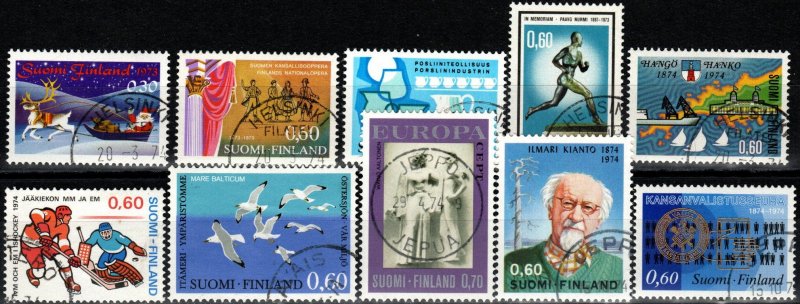 Finland #539-48  F-VF Used CV $4.10 (X1623)