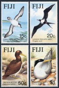 Fiji 540-543, MNH. Michel 534-537. Sea birds 1985. Pertel, Frigate, Booby, Tern.