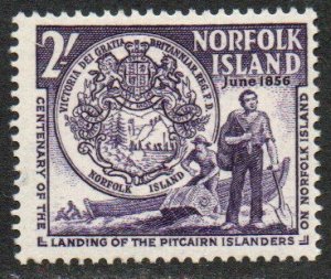 Norfolk Island Sc #20 Mint Hinged