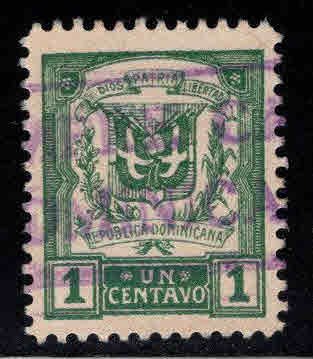 Dominican Republic Scott 233 Used coat of arms stamp