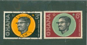 GHANA 118-19 USED BIN $1.00