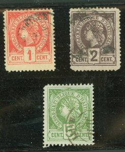 Haiti #18-20 Used Single (Complete Set)