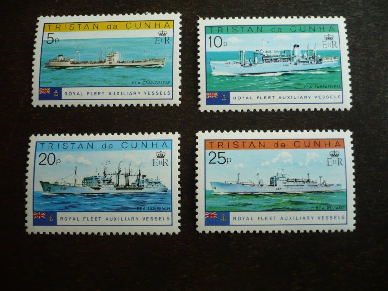 Stamps - Tristan Da Cunha - Scott# 247-250 - Mint Never Hinged Set of 4 Stamps