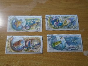 Russia  #  4427-30  used