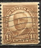 USA; 1930: Sc. # 686: Used Perf.  10 Coil Single Stamp