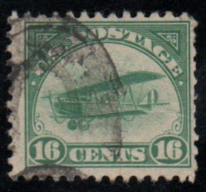 USA #C2 F-VF, town cancel, rich color! Retails $30