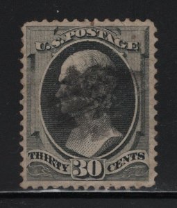 154 VF-XF used neat cancel with nice color cv $ 300 ! see pic !