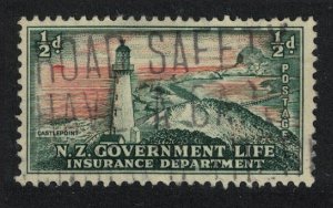 New Zealand Castlepoint Lighthouse 1947 Canc SG#L42