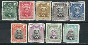 Southern Rhodesia 1-8, 10 SG1-8, 10 MH VF 1924 SCV $65.00