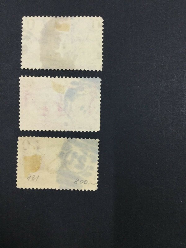 MOMEN: US STAMPS #285-287 USED LOT #44895